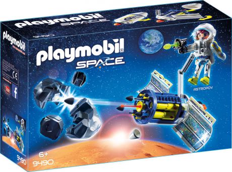 Пластиковый конструктор Playmobil Космос Спутниковый Метеороидный Лазер, 9490pm