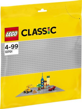 LEGO Classic 10701 Строительная пластина 38 х 38 цвет серый Конструктор