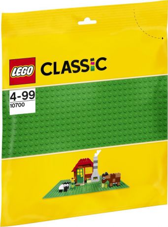 LEGO Classic 10700 Строительная пластина 25.5х25.5 выступа цвет зеленый Конструктор