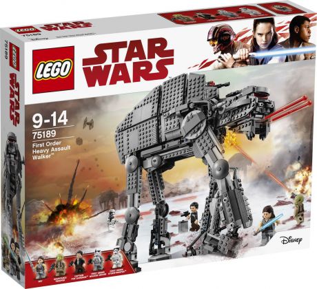 LEGO Star Wars 75189 Штурмовой шагоход Первого Ордена Конструктор