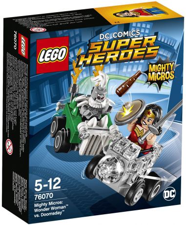 LEGO Super Heroes DC Mighty Micros 76070 Чудо-женщина против Думсдэя Конструктор