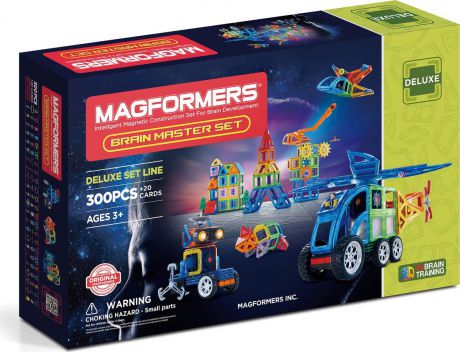 Magformers Магнитный конструктор Brain Master set