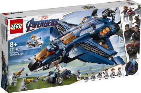 LEGO Super Heroes Marvel Avengers 76126 Модернизированный квинджет Мстителей Конструктор
