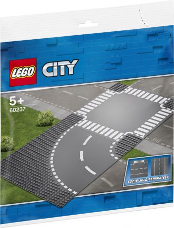 LEGO City 60237 Пластина Поворот и перекресток Конструктор