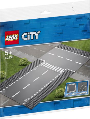 LEGO City 60236 Прямой и Т-образный перекресток Конструктор