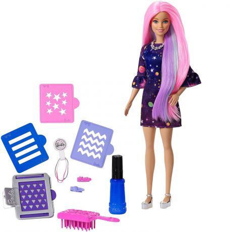 Кукла Barbie Игрушка BARBIE Цветной сюрприз, FHX00