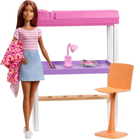 Barbie Кукла с набором мебели комната