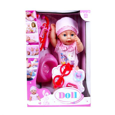 Кукла Warm Baby YL1710/розовый розовый