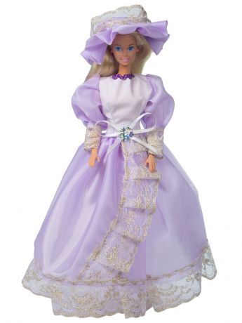 Одежда для кукол Модница Бальное платье для куклы 29 см сиреневый
