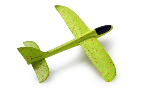Самолет Toys Планер 48 см зеленый
