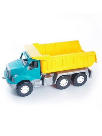 Машинка-игрушка Colorplast Самосвал бирюзовый, желтый