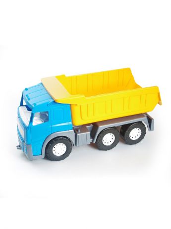 Машинка-игрушка Colorplast Самосвал голубой, желтый