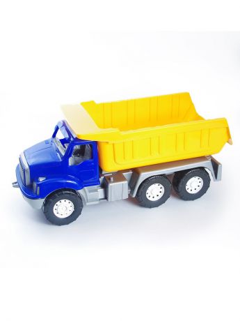 Машинка-игрушка Colorplast Самосвал желтый, синий