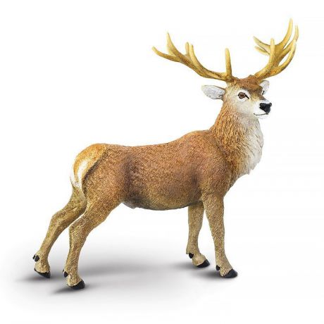 Фигурка Safari Ltd Благородный олень, 181929 коричневый