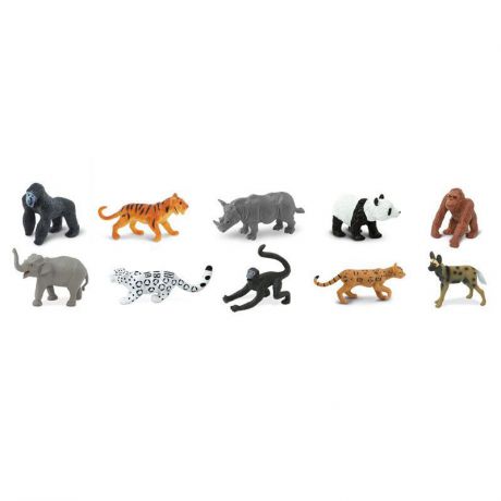 Набор фигурок Safari Ltd Вымирающие виды Земли 100109, 100109 прозрачный