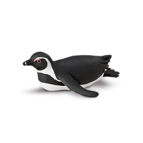 Фигурка Safari Ltd Птица южноафриканский пингвин, 220529 белый
