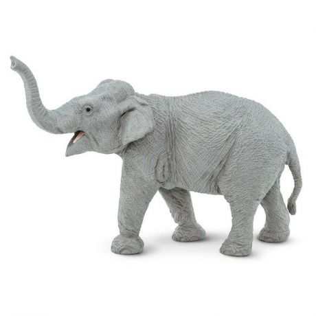 Фигурка Safari Ltd Индийский слон 227529, 227529 серый