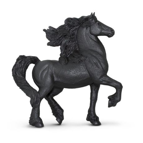 Фигурка Safari Ltd Фризская лошадь, 152805 черный
