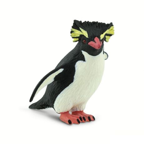 Фигурка Safari Ltd Северный хохлатый пингвин, 100149 белый