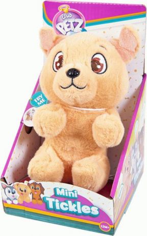 Интерактивная игрушка IMC Toys Club Petz Щенок, 96813, бежевый