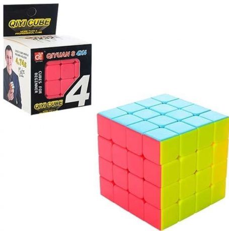 Головоломка EdiToys Кубик Рубика 4х4 (яркий)