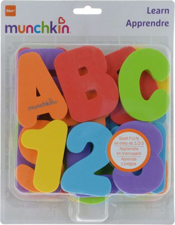 Игрушка для ванны Munchkin "Буквы и цифры"