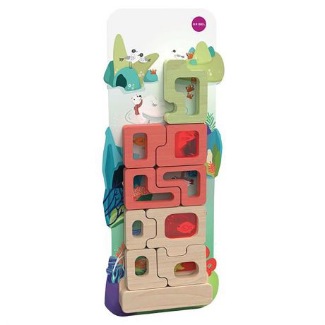 Развивающая игрушка Oribel Vertiplay Игрушка на стену - Магнитная игра Таинственный аквариум