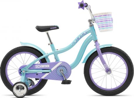 Велосипед детский Schwinn Lil Stardust, колесо 16", голубой