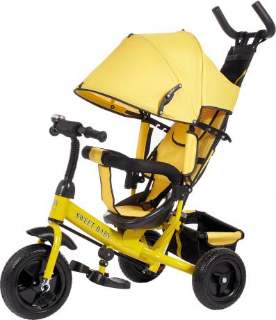 Детский велосипед Sweet Baby Mega Lexus Trike Yellow, трехколесный, 420899