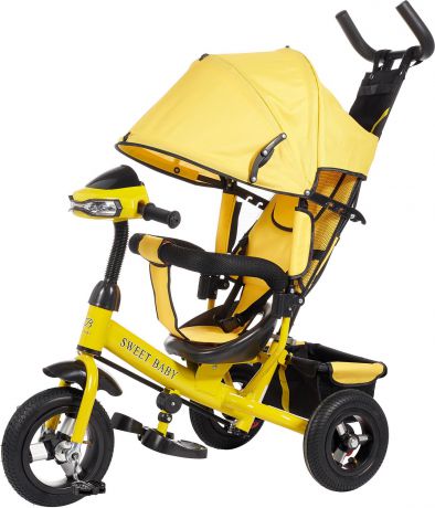 Детский велосипед Sweet Baby Mega Lexus Trike Yellow, трехколесный, 420908