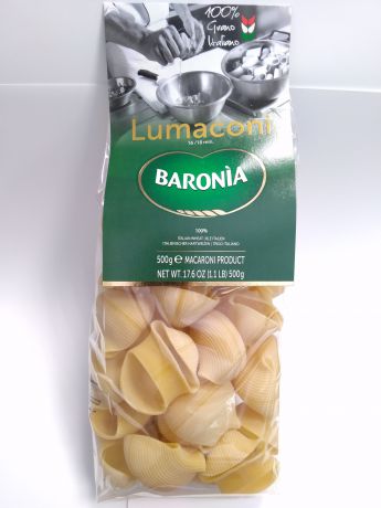 Макароны Baronia Lumaconi Гиганти, 500