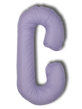 Чехол для подушки для беременных Body Pillow форма С, фиолетовый