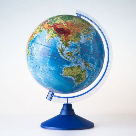 Глобус Globen Земли физический, диаметр 210 мм