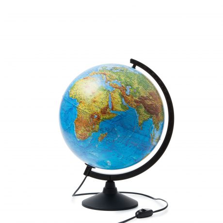 Глобус Globen Земли физический с подсветкой, диаметр 320 мм