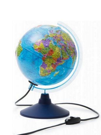 Глобус Globen Земли политический, с подсветкой диаметр 150 мм