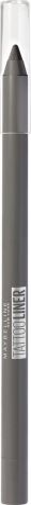 Карандаш для глаз Maybelline New York Tatoo Liner, гелевый, интенсивный цвет, оттенок 901, графитовый, 1,3 г