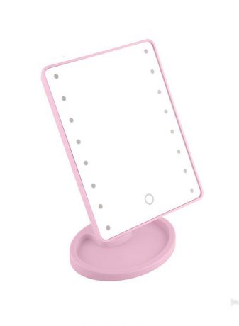 Зеркало косметическое ZUP Large Mirror, розовый