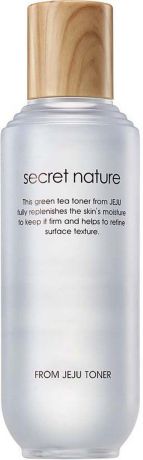 Secret Nature From Jeju Toner Увлажняющий тоник с зеленым чаем, 130 мл