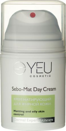 YEU Cosmetic Крем матирующий для жирной кожи Sebo-Mat Day Cream, 50 мл
