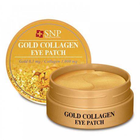 Патчи SNP с золотом и коллагеном Gold Collagen Eye Patch