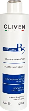 Шампунь для волос Cliven ProVitamin B5 укрепляющий, 300 мл