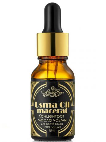 Масло для волос Alisa Bon Концентрат масла усьмы для роста волос и бровей "Usma Oil macerat"