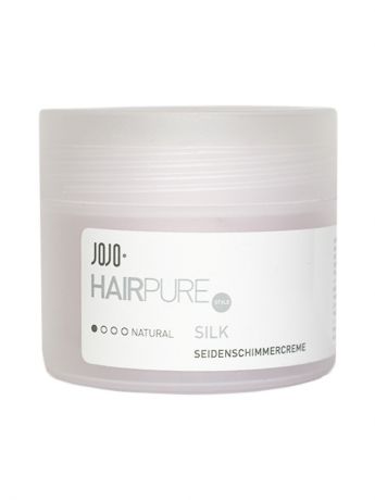 Крем для волос JOJO Haircosmetics NATURAL SILK 150ml/Ухаживающий крем и протеинами шелка, 150