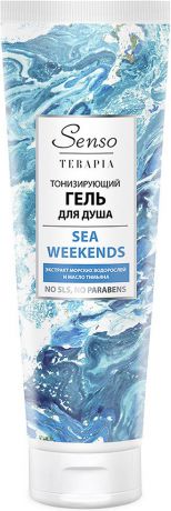 Гель для душа SensoTerapia Тонизирующий Sea Weekends