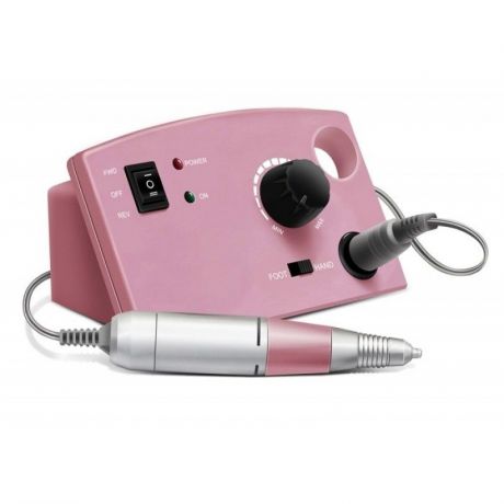 Аппарат для маникюра и педикюра Nail Drill 601P, розовый
