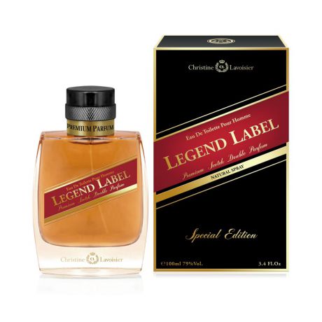 Christine Lavoisier Premium Parfum Legend Label, туалетная вода 100 мл