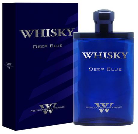Туалетная вода Evaflor "Виски Дип Блю"(Whisky Deep blue), 90 мл
