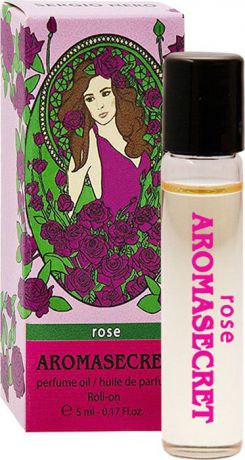 Масло парфюмерное Sergio Nero Aromasecret Rose женское, 5 мл