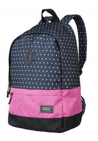 Рюкзак женский Splash Target Dots, 21916, черный, розовый