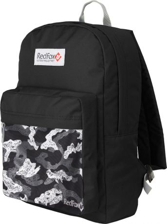 Рюкзак детский Red Fox Bookbag M2, 1038746, черный, принт, 25 л